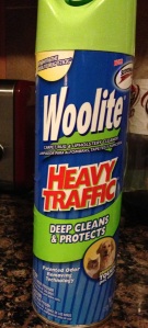 This stuff is great: It comes out in a stream of foam so I could easily run it along the grout lines.